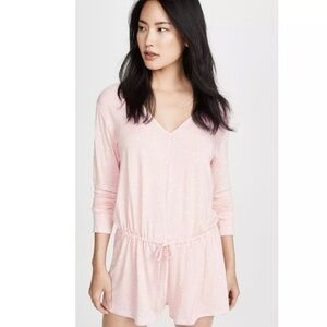 NWOT Honeydew Intimates Pink Romper Size Medium